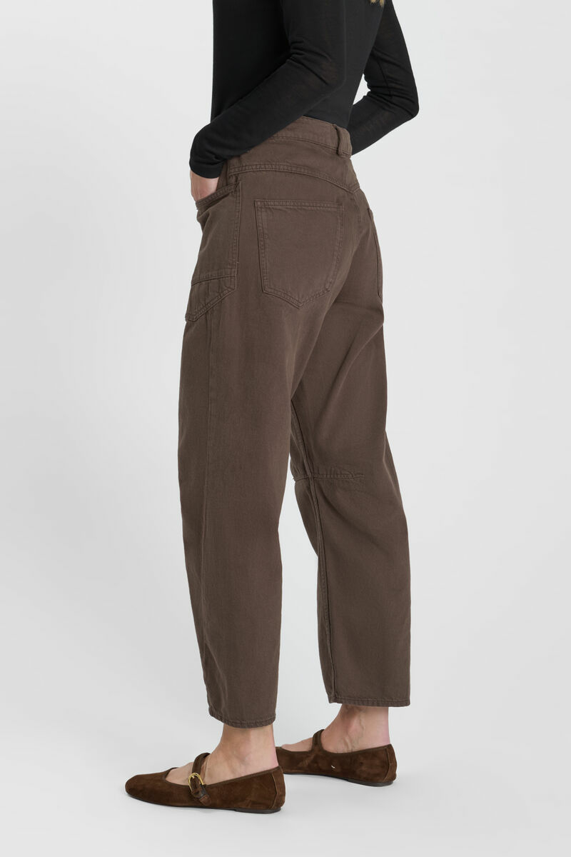 Jeans balloon Madie marron