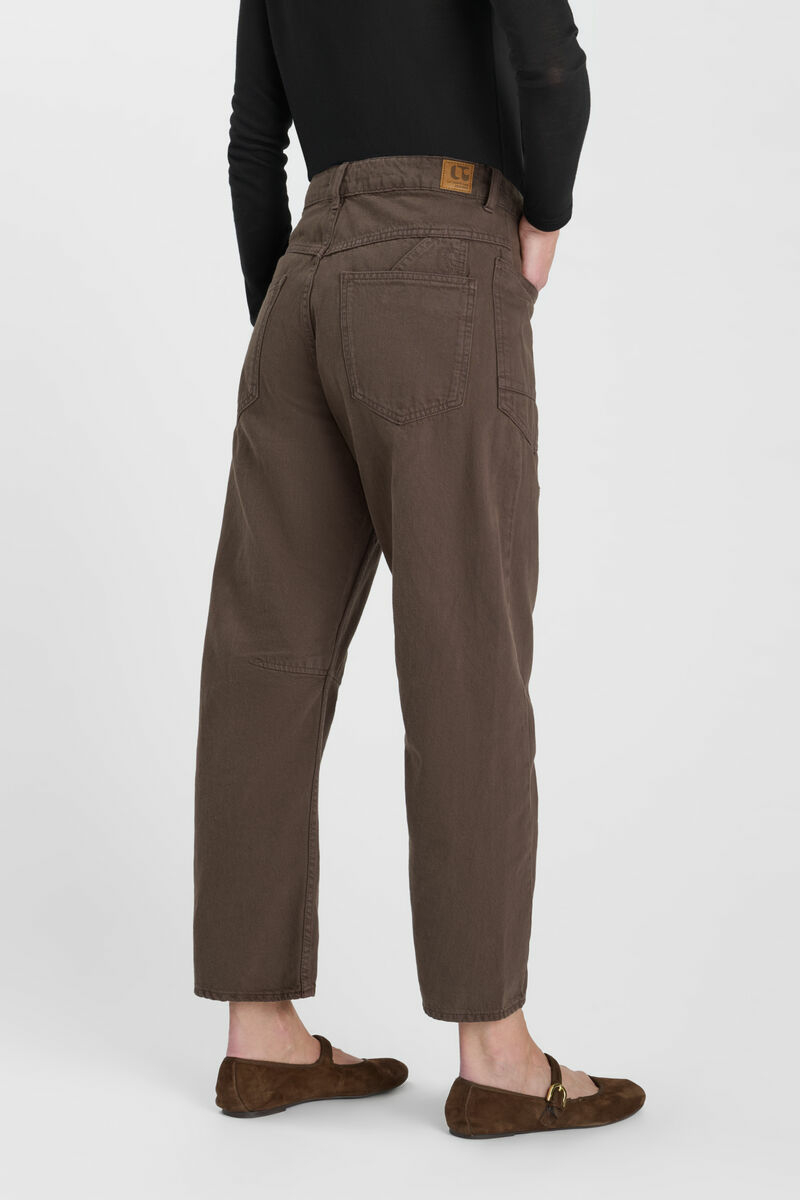 Jeans balloon Madie marron