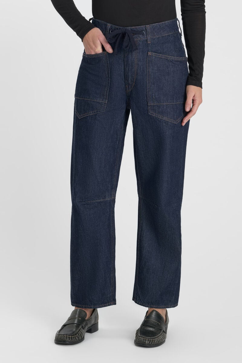 Jeans balloon Madie bleu N°0
