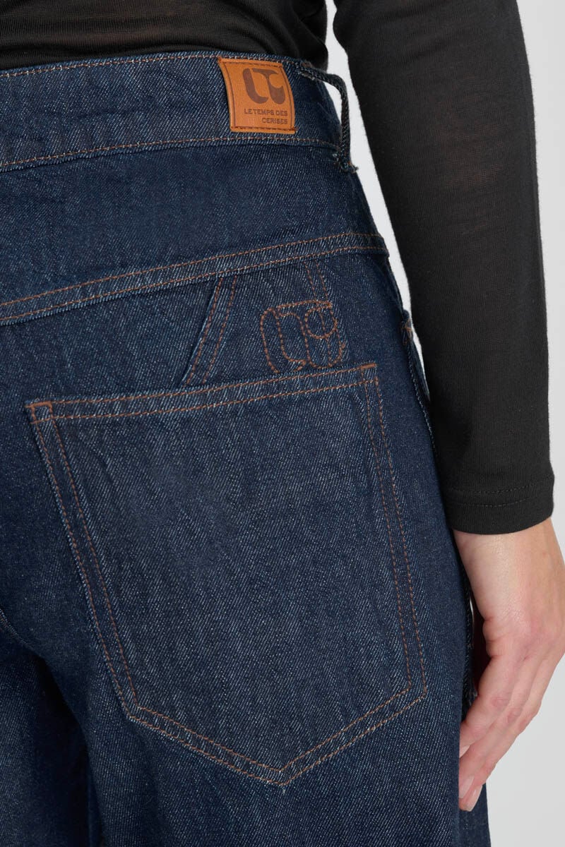 Jeans balloon Madie bleu N°0