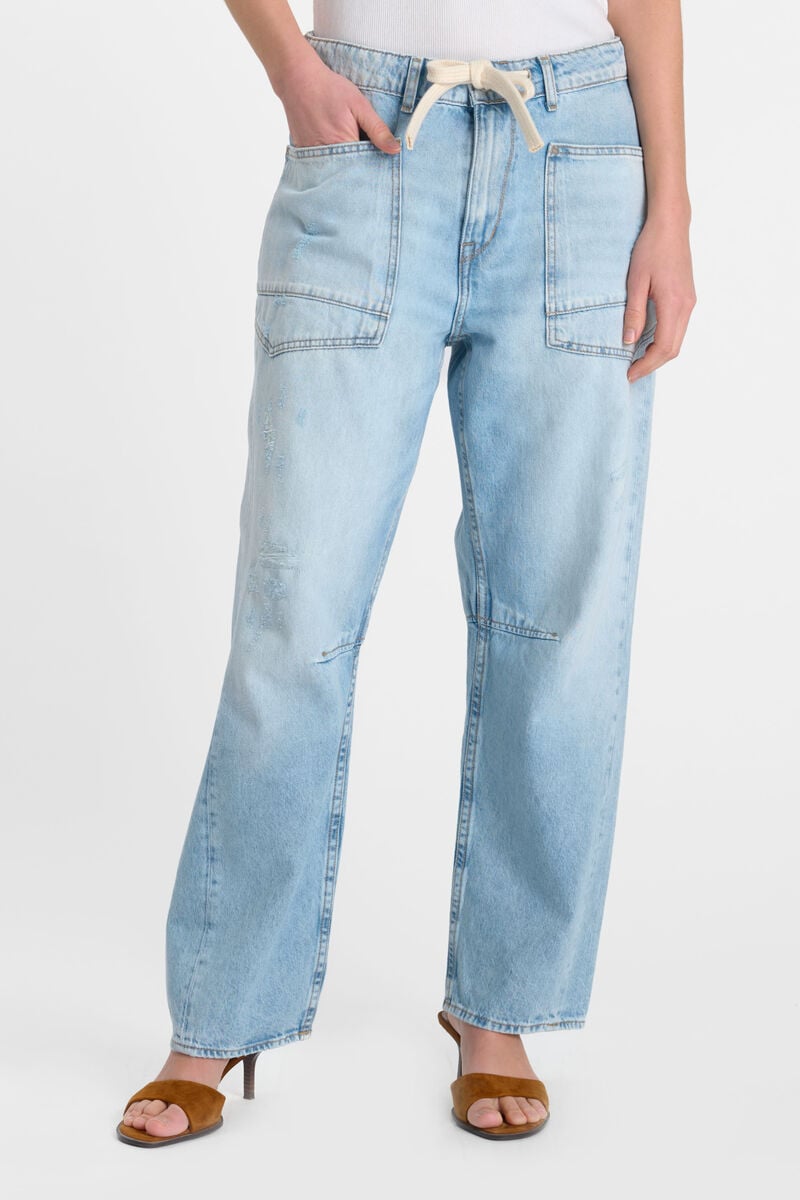 Jeans balloon Madie bleu N°5