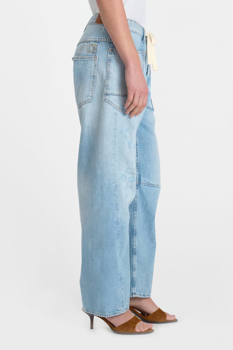Jeans balloon Madie bleu N°5