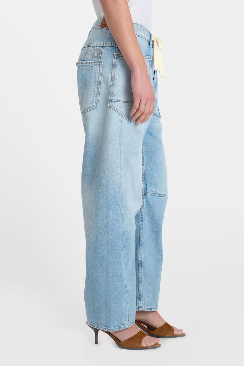 Jeans balloon Madie bleu N°5