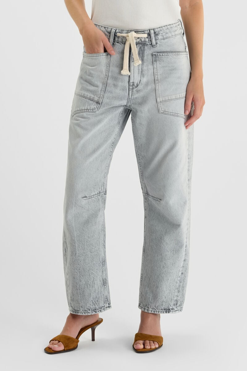 Jeans balloon Madie gris N°3