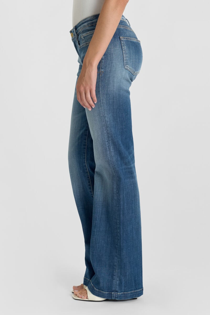 Jeans flare Rosa bleu N°4