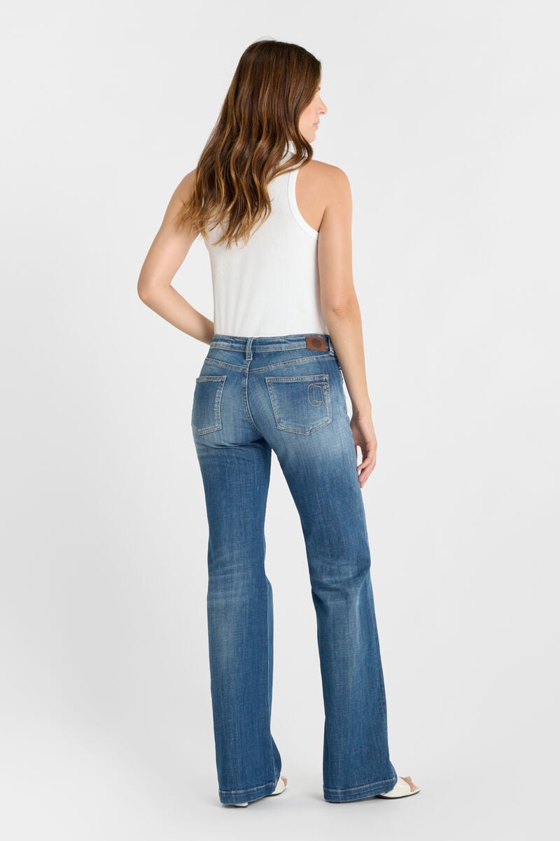 Jeans flare Rosa bleu N°4