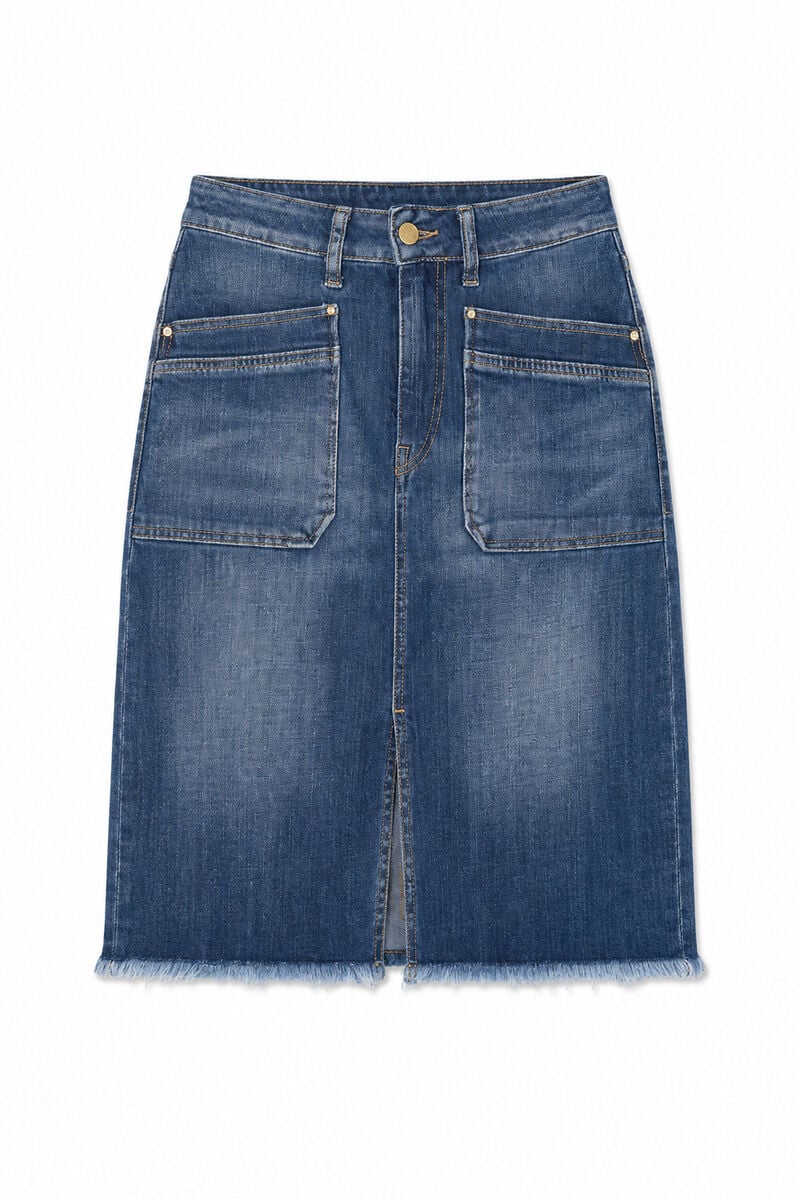 Jupe en jeans Sivia