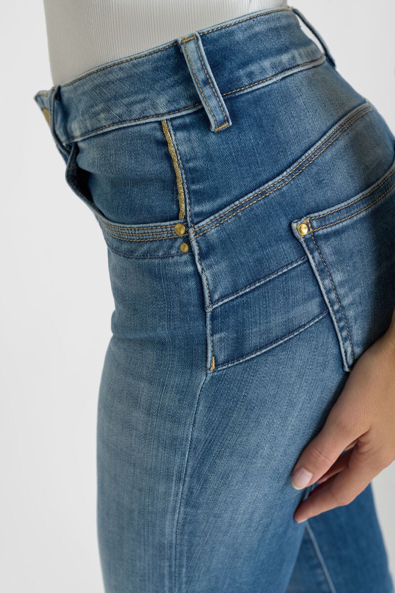 Jeans pulp slim Vanamo bleu N°3