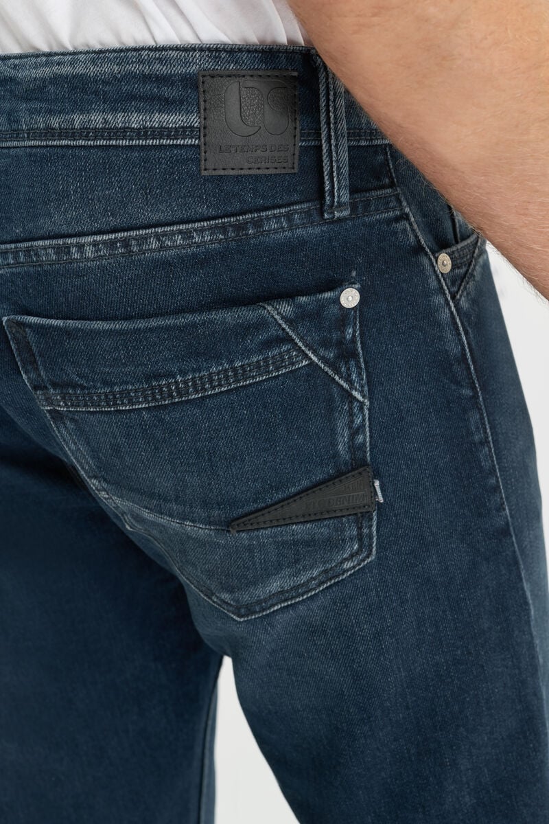 Jeans 800/12 regular Tapio bleu-noir N°1