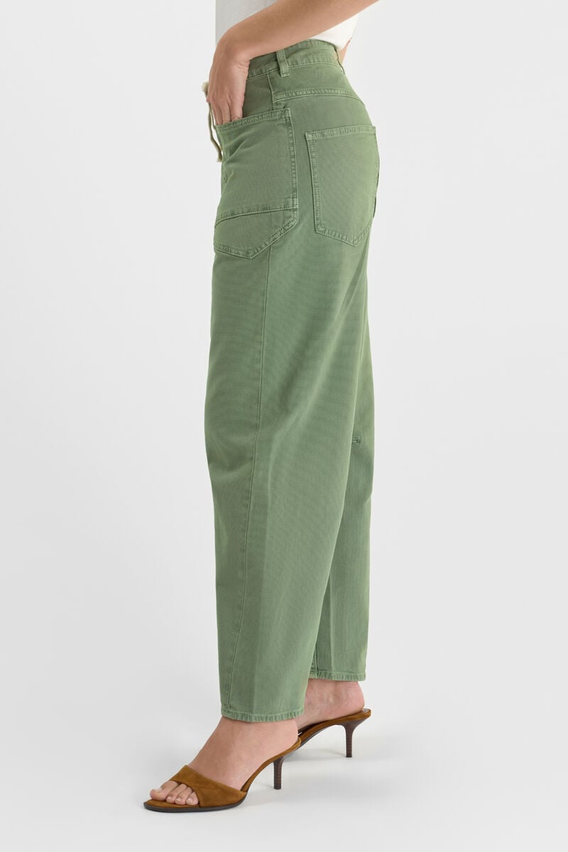 Jeans balloon Madie kaki