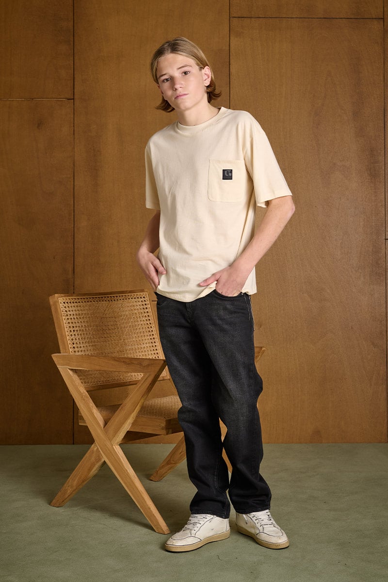 Jeans regular Swann noir