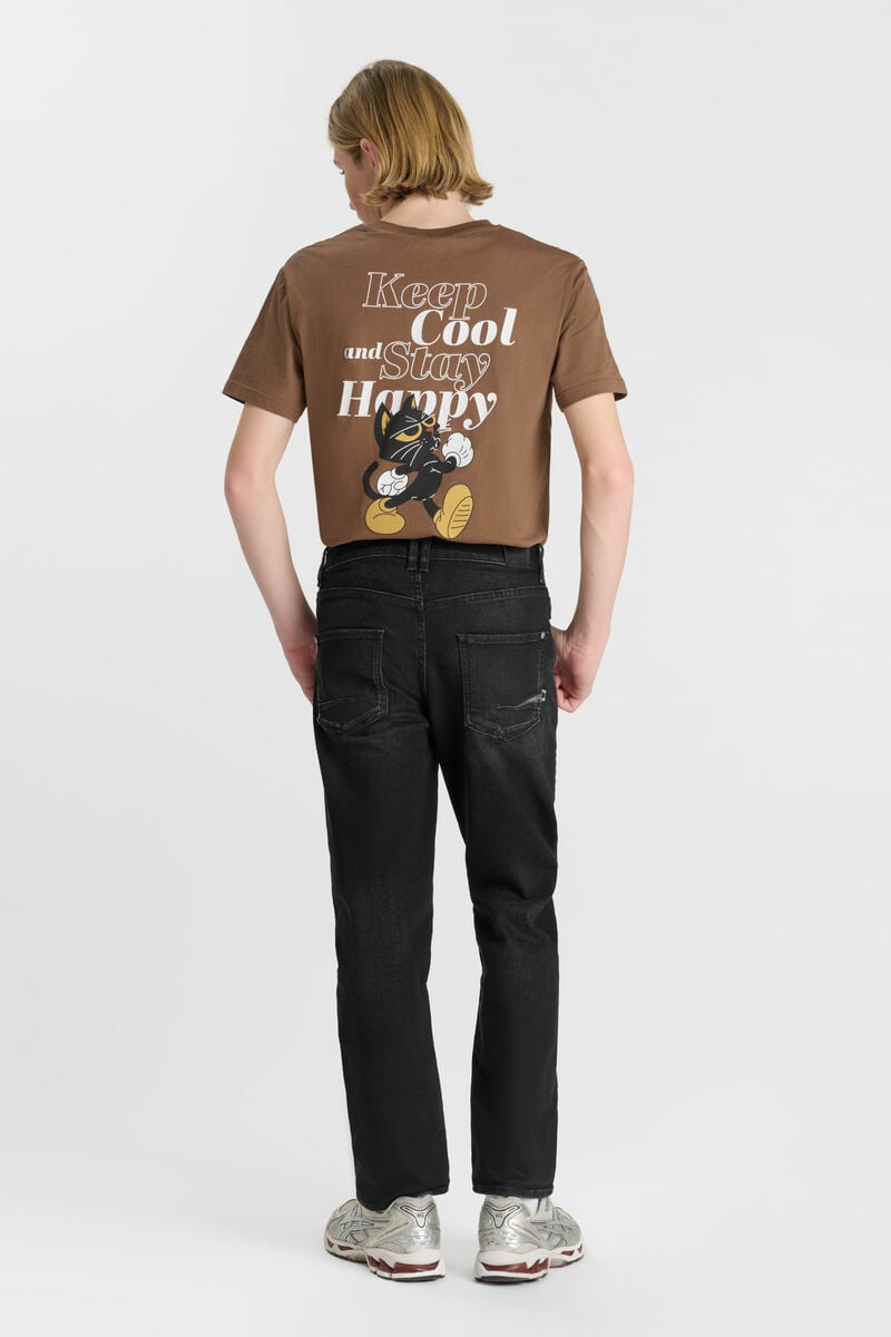 Jeans regular Swann noir