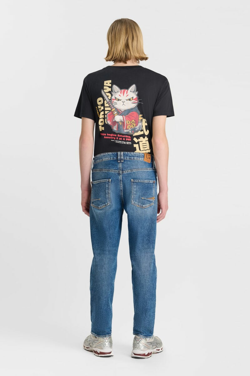 Jeans regular Swann bleu foncé