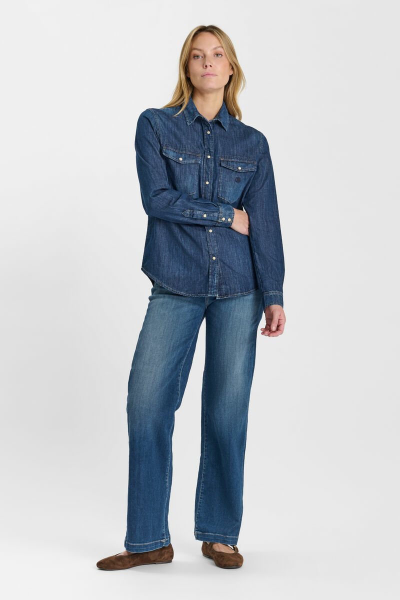 Chemise en jeans Barbo