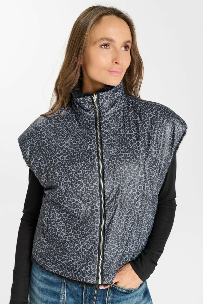 Veste réversible Fauve