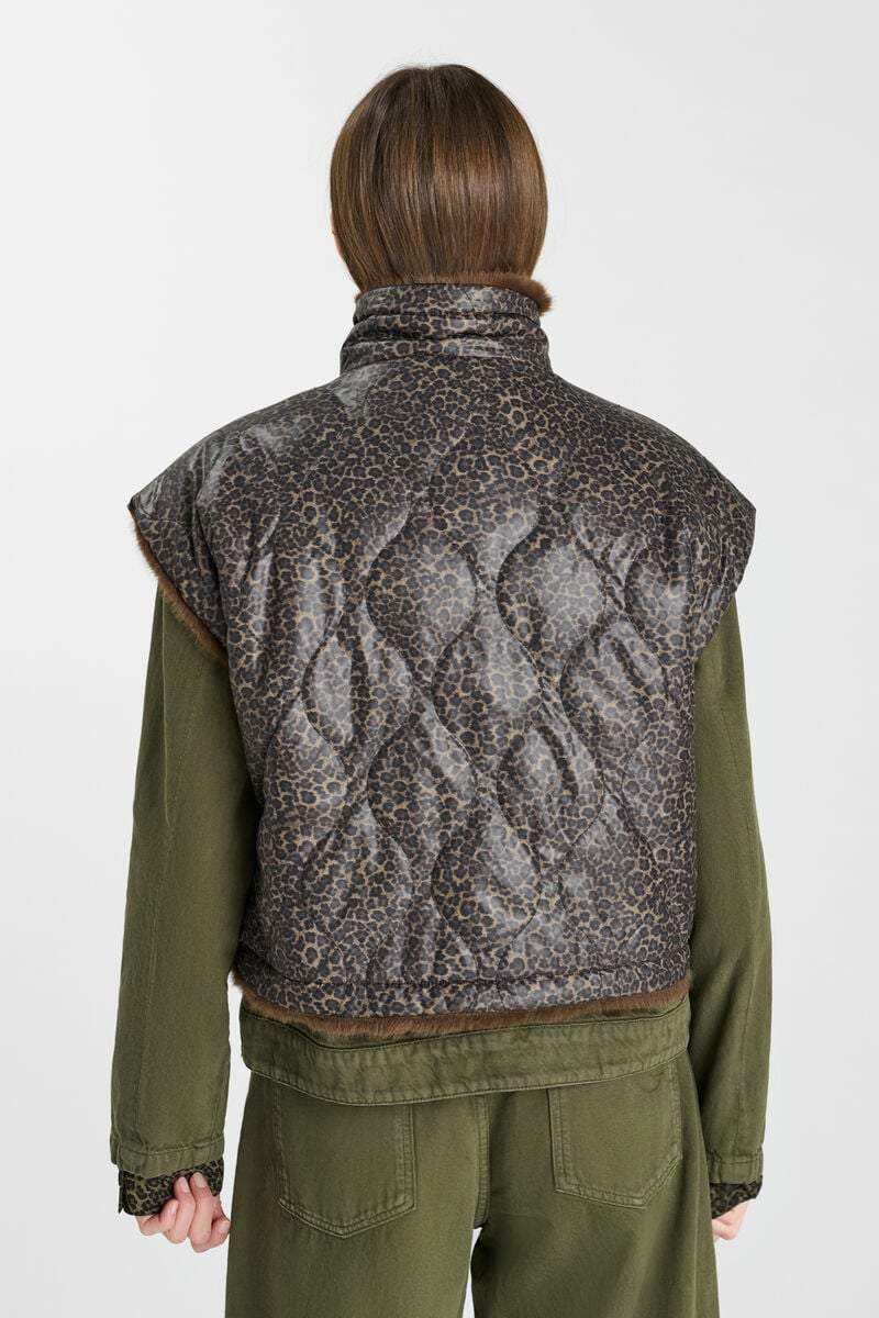 Veste réversible Fauve