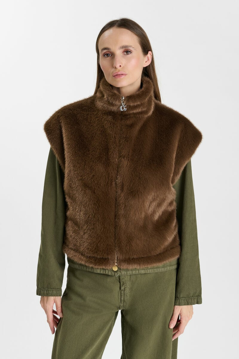 Veste réversible Fauve