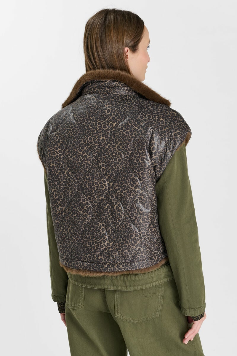 Veste réversible Fauve