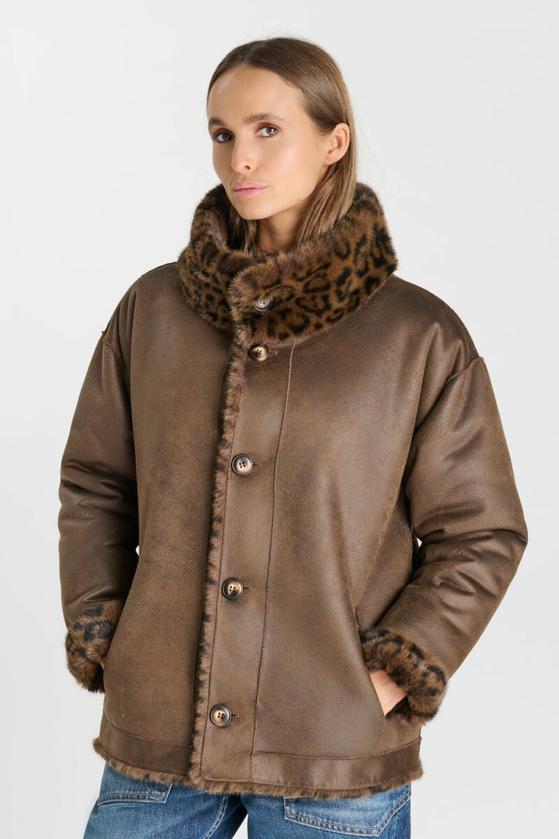 Manteau réversible Manel