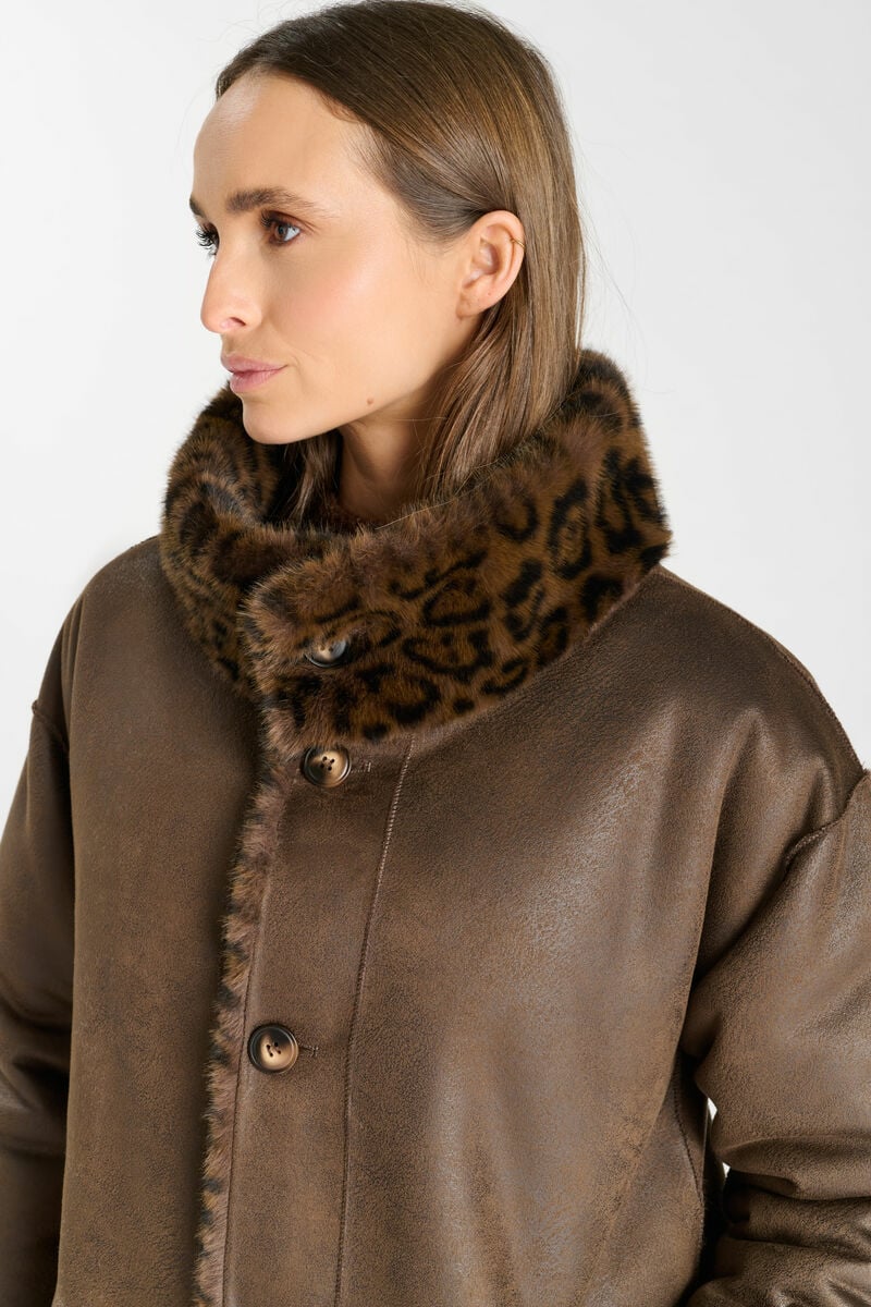 Manteau réversible Manel