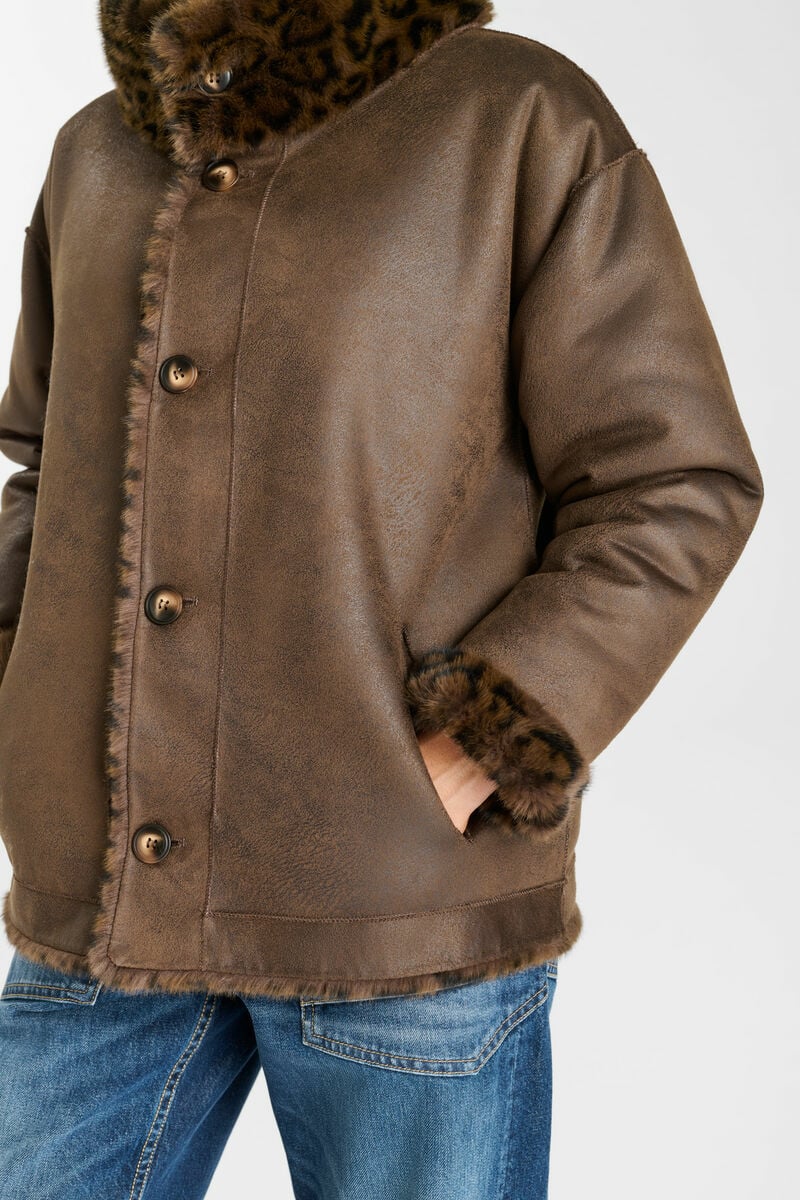 Manteau réversible Manel
