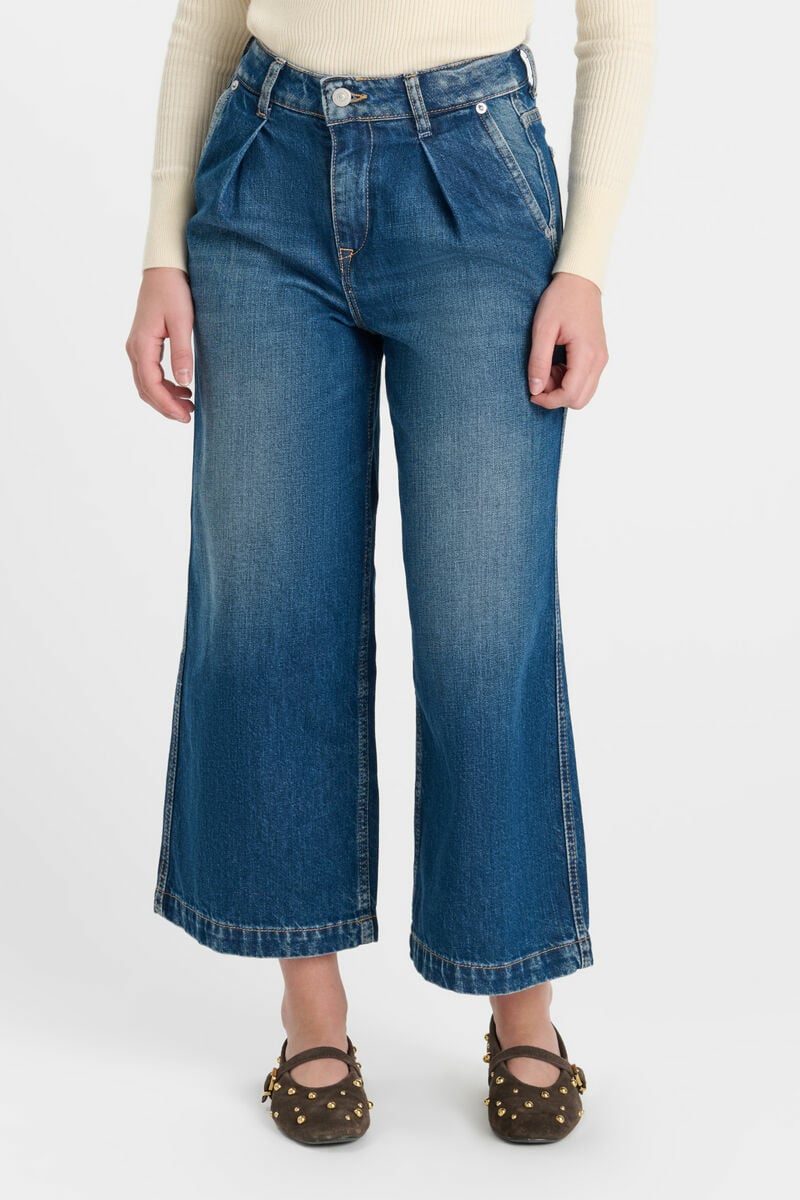 Jeans wide leg Dorla bleu foncé