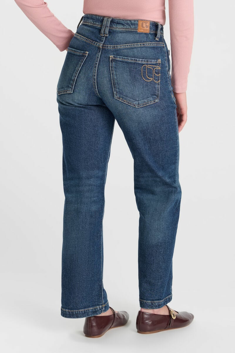 Jeans regular loose Magda bleu foncé