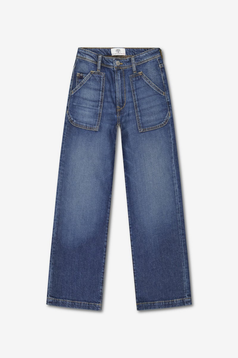 Jeans regular loose Magda bleu foncé