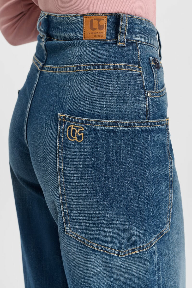 Jeans balloon Nala bleu moyen