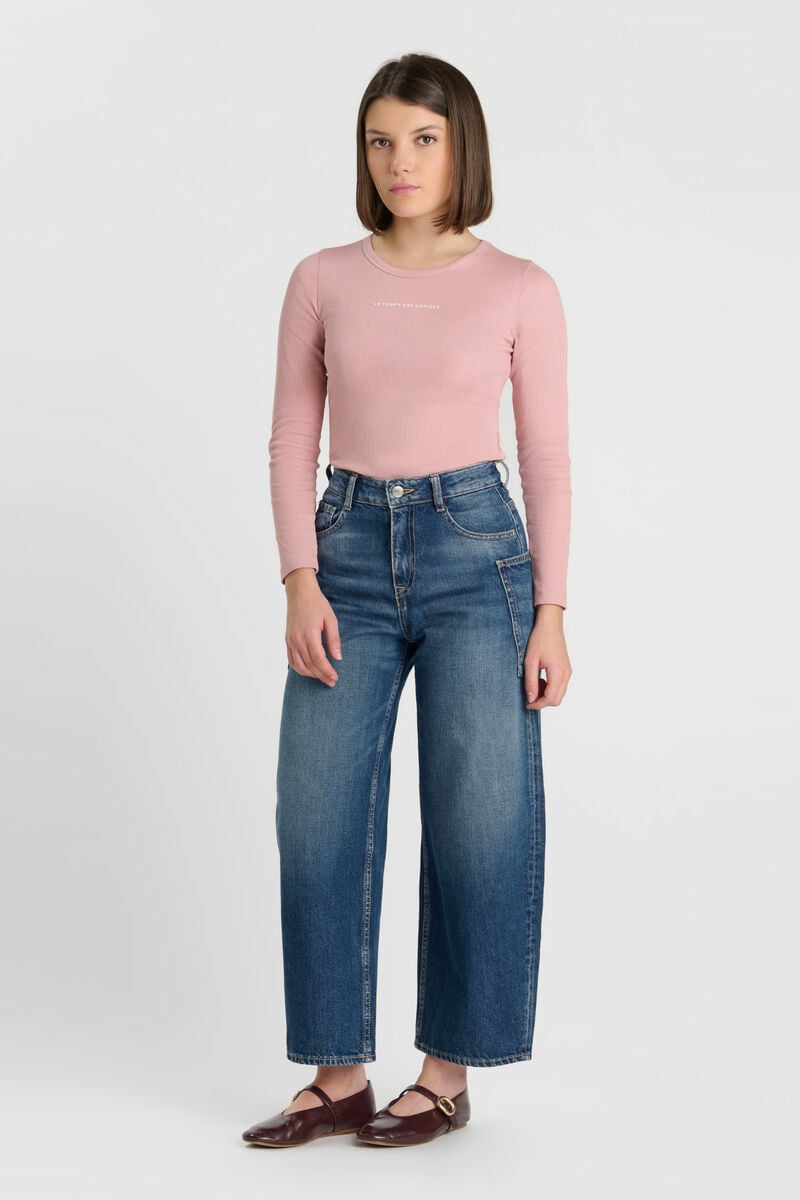 Jeans balloon Nala bleu moyen