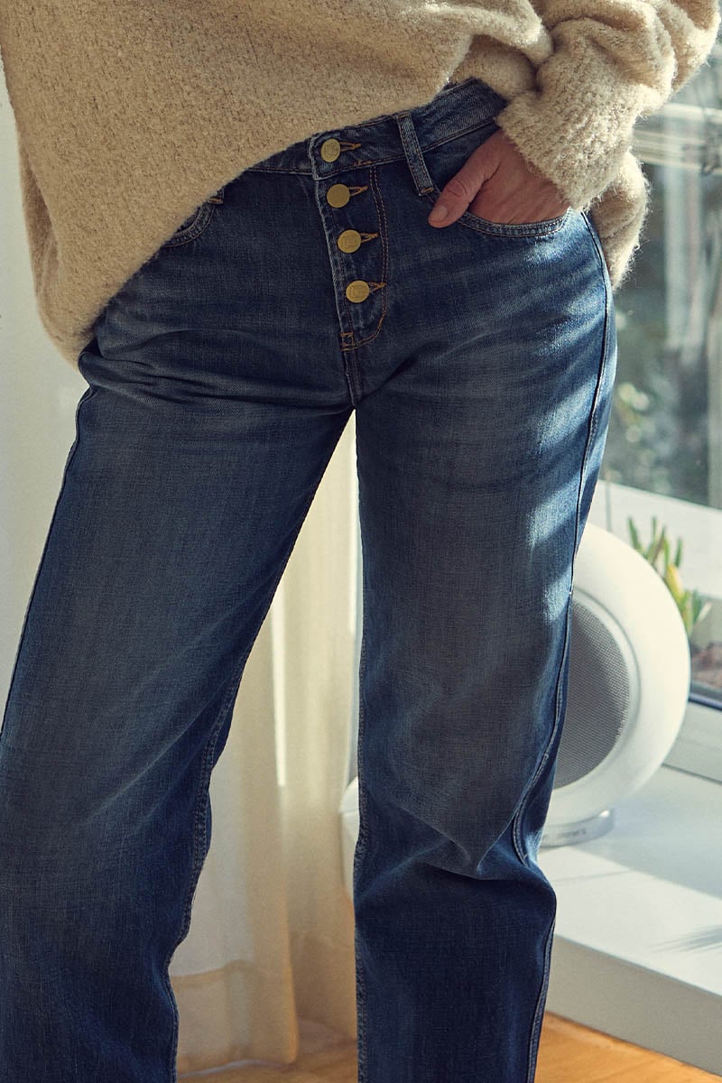 Jeans 300/23 regular Basic bleu moyen