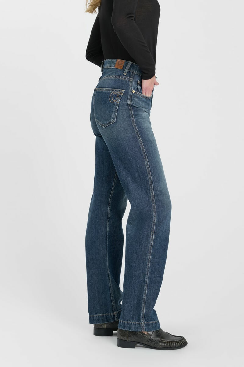 Jeans 300/23 regular Basic bleu moyen