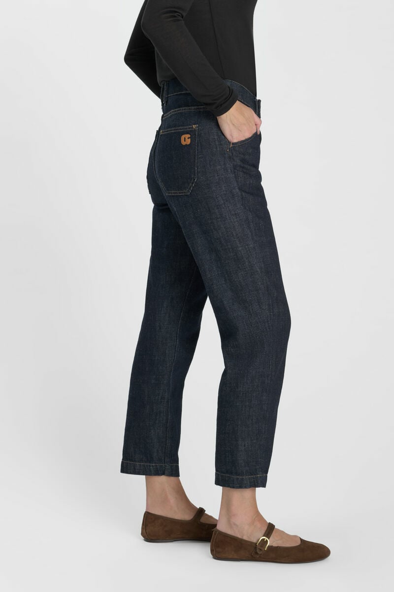 Jeans 400/60 girlfriend Aeros bleu N°0