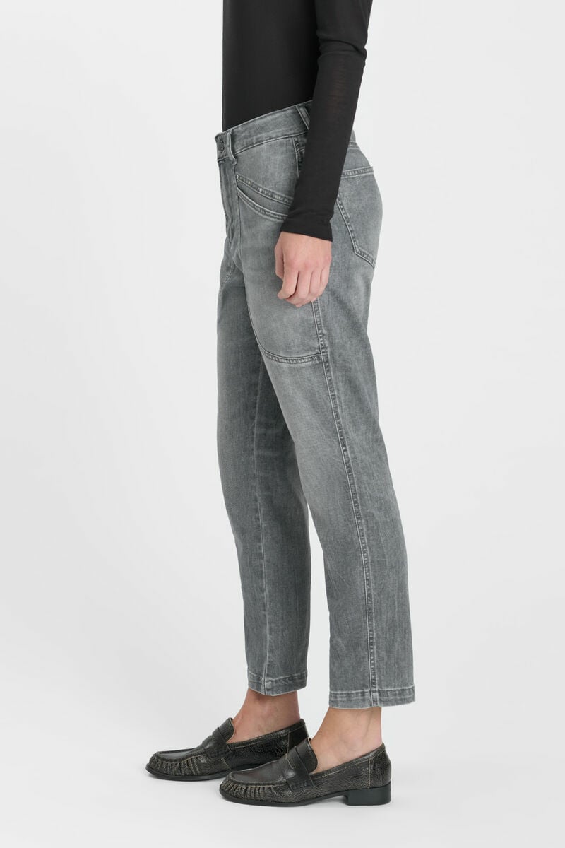 Jeans 400/60 girlfriend Igna gris N°2