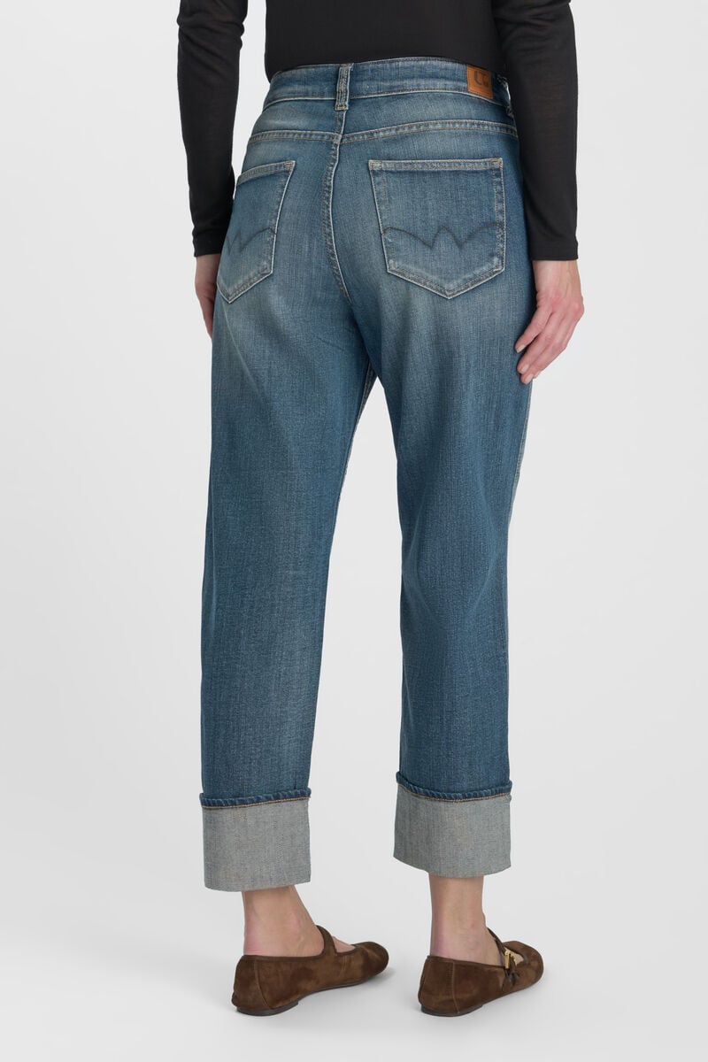 Jeans 400/60 girlfriend Jama bleu N°3