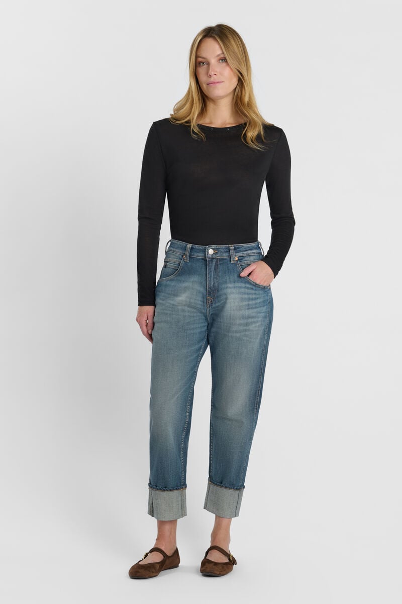 Jeans 400/60 girlfriend Jama bleu N°3