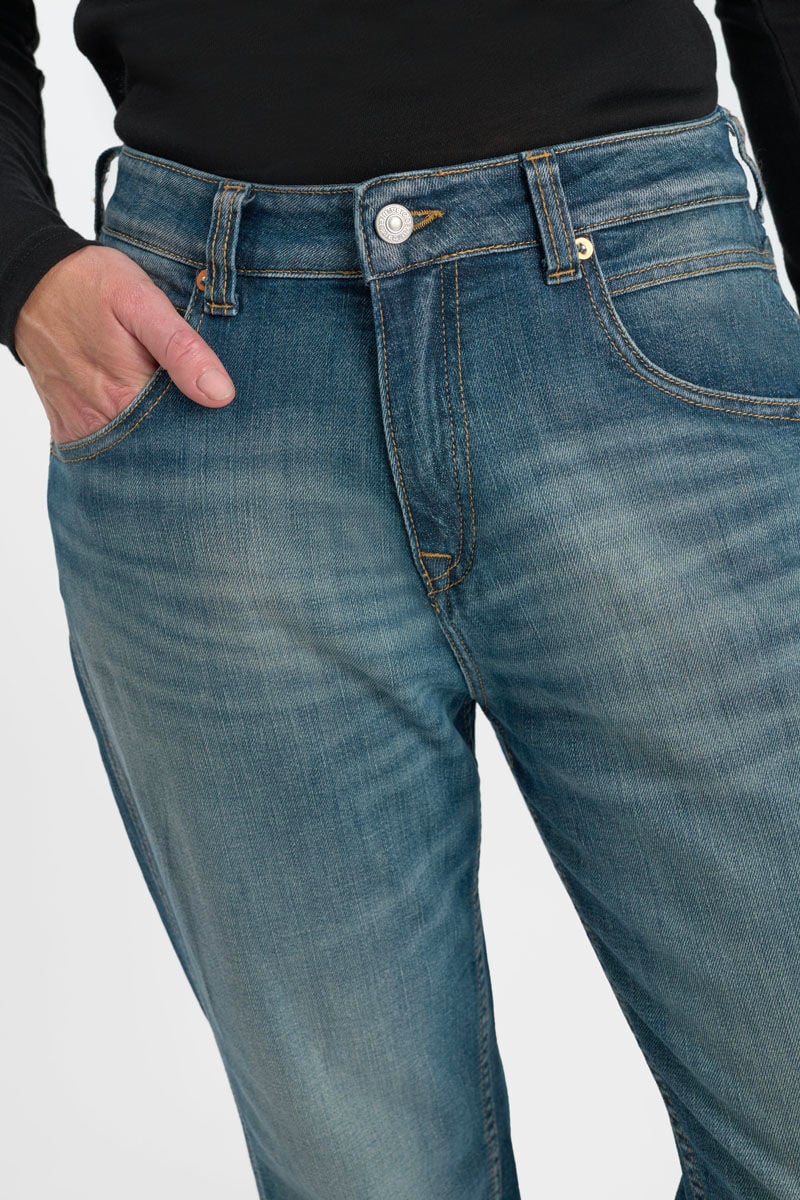 Jeans 400/60 girlfriend Jama bleu N°3