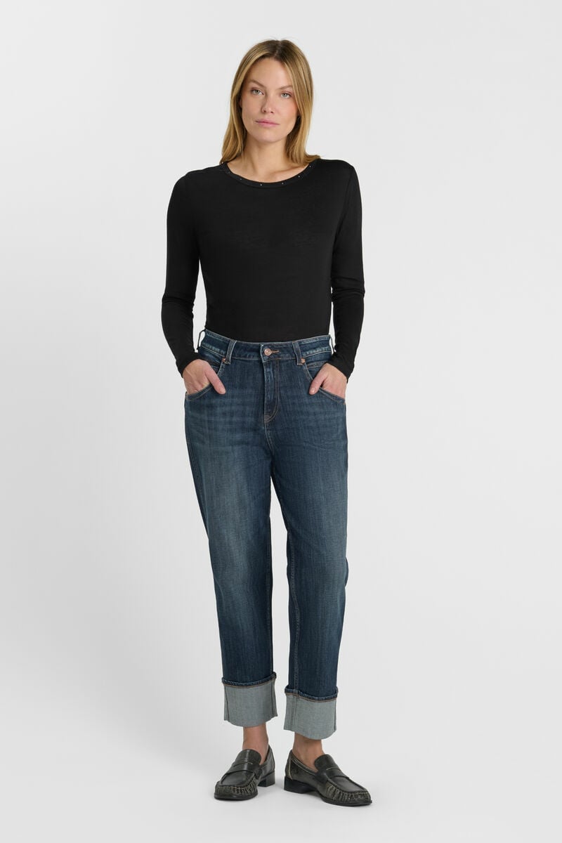 Jeans 400/60 girlfriend Jama bleu N°3