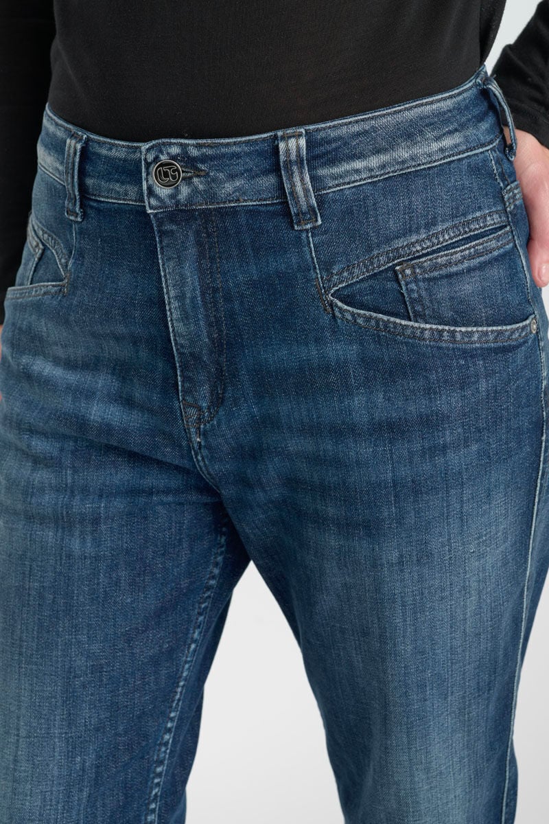 Jeans 400/60 girlfriend Thil bleu moyen