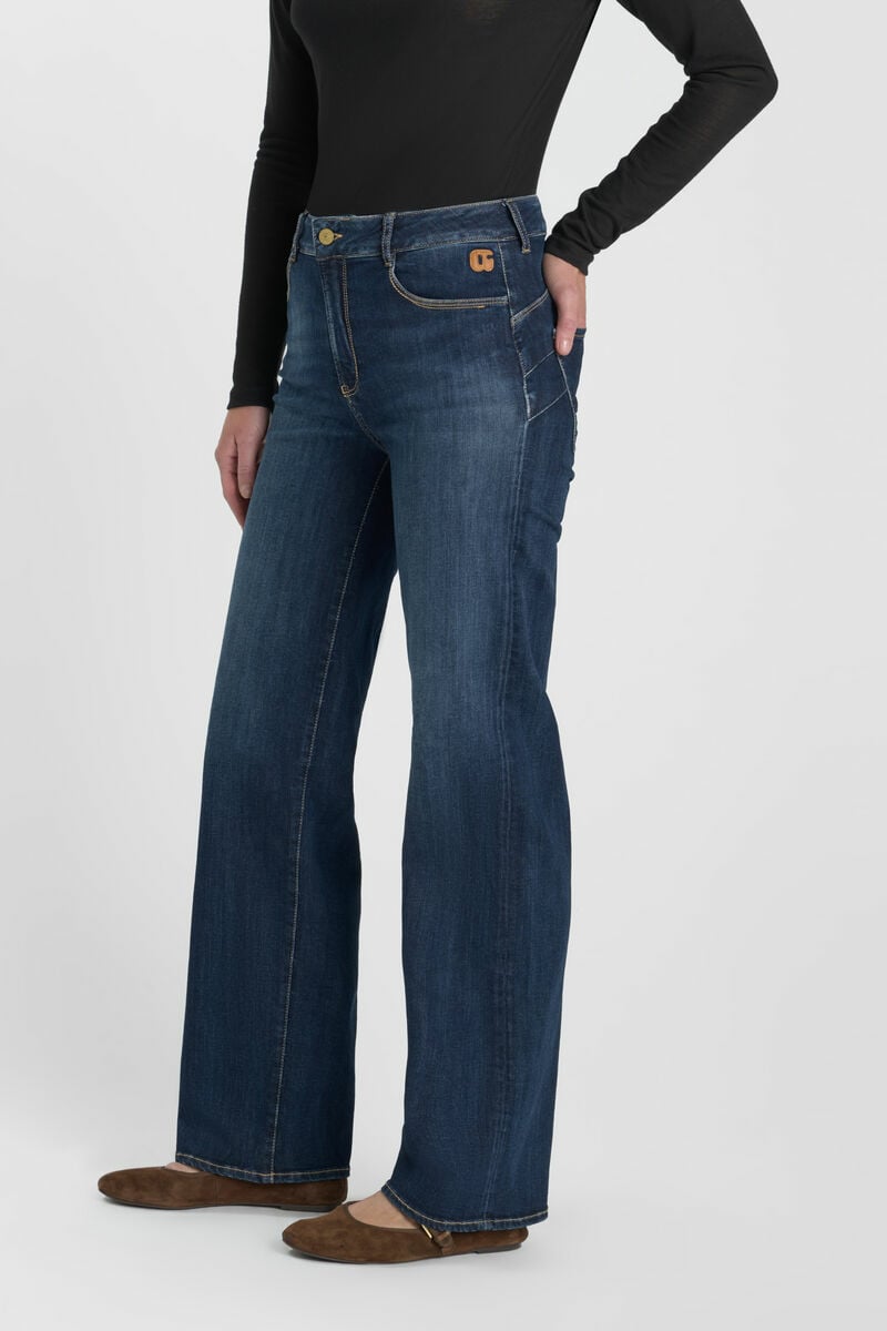 Jeans pulp wide leg Astral bleu N°2