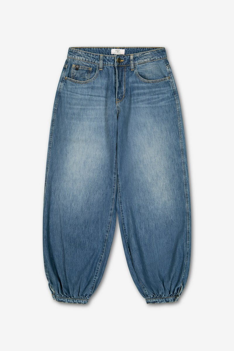 Jeans balloon Baloun bleu moyen