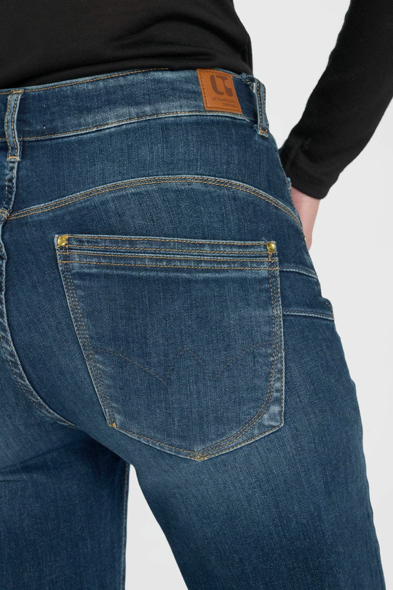 Jeans pulp wide leg Bashy bleu moyen