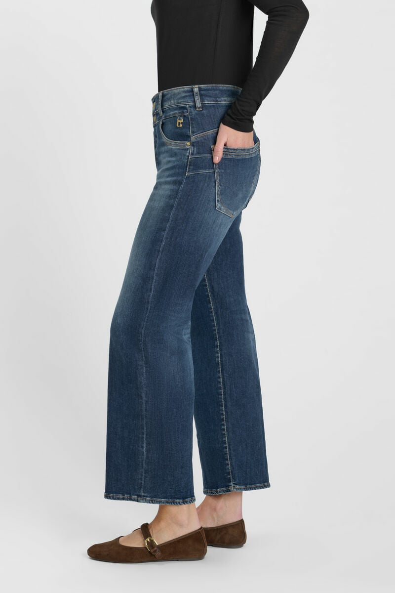 Jeans pulp wide leg Bashy bleu moyen
