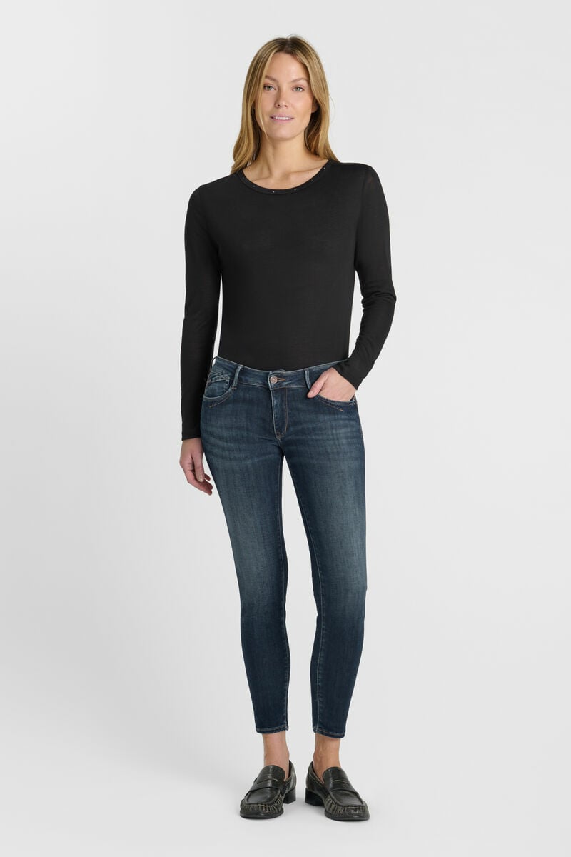 Jeans pulp slim Ceesy bleu N°2