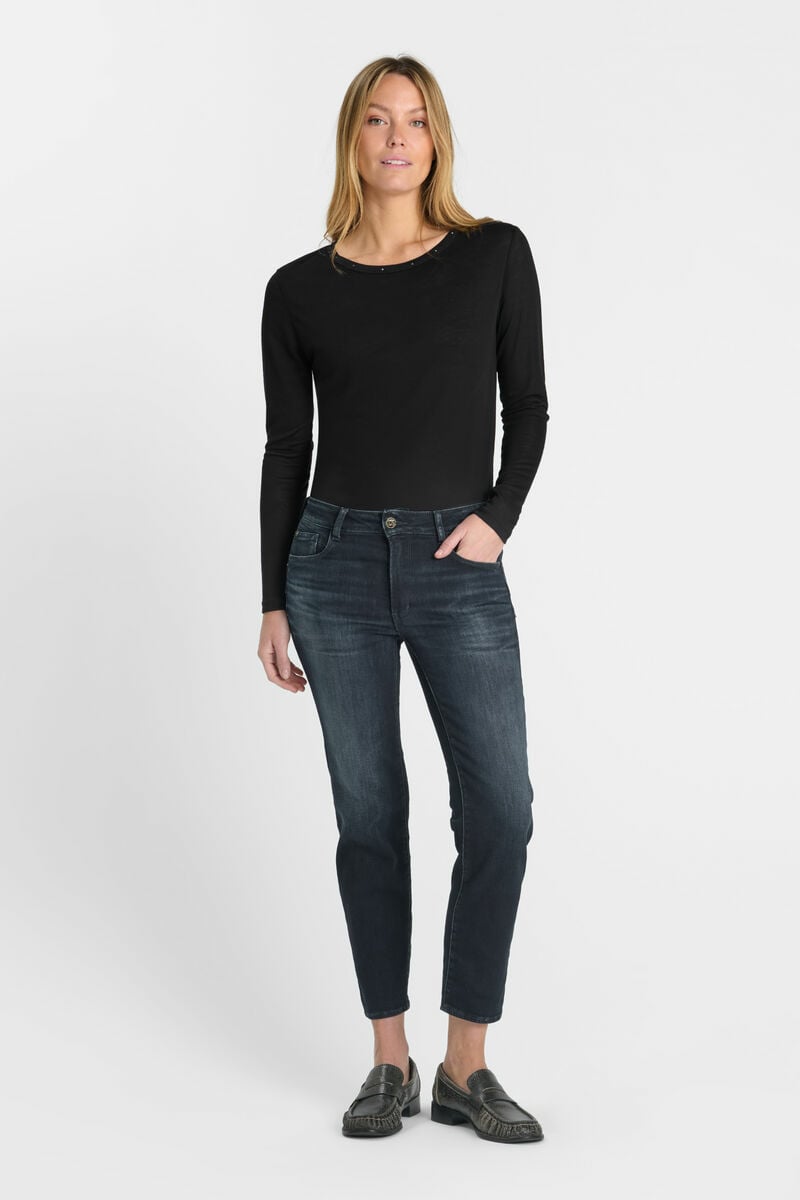 Jeans pulp regular Cheri bleu-noir N°1
