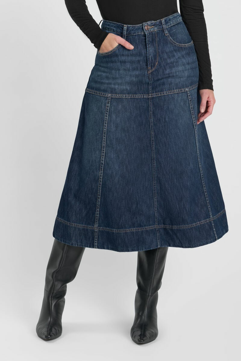 Jupe en jeans Fany