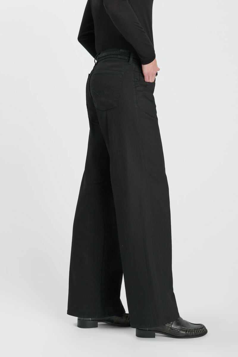 Jeans wide leg Lauryn jab noir N°0