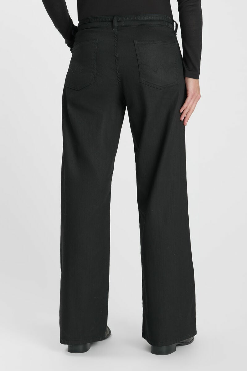 Jeans wide leg Lauryn jab noir N°0