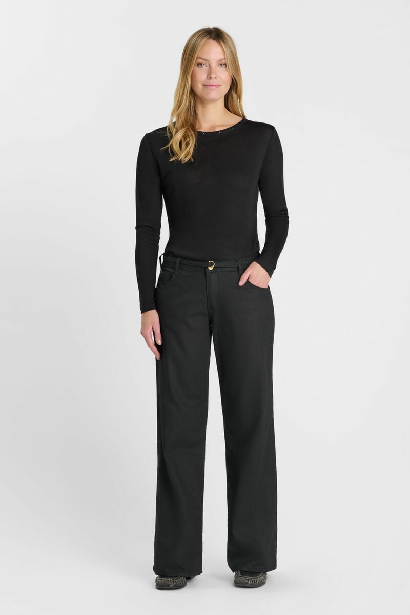 Jeans wide leg Lauryn jab noir N°0