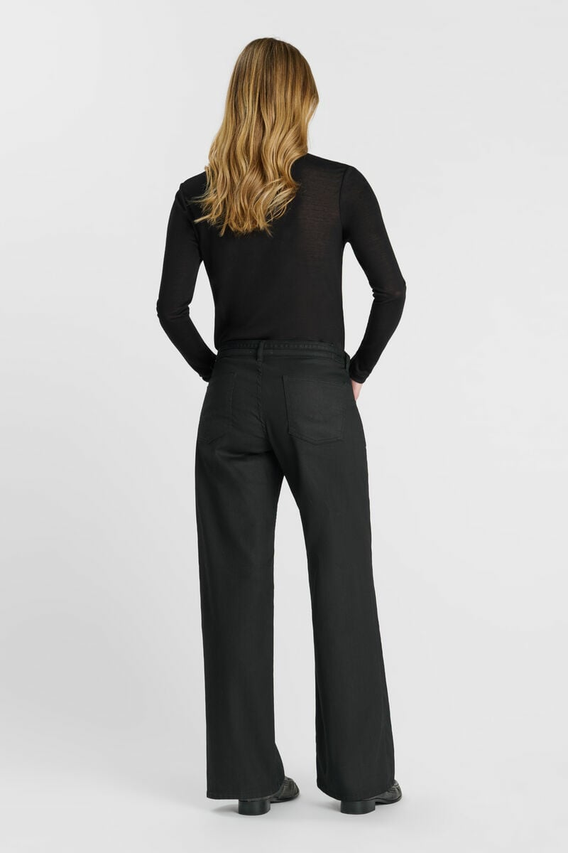 Jeans wide leg Lauryn jab noir N°0